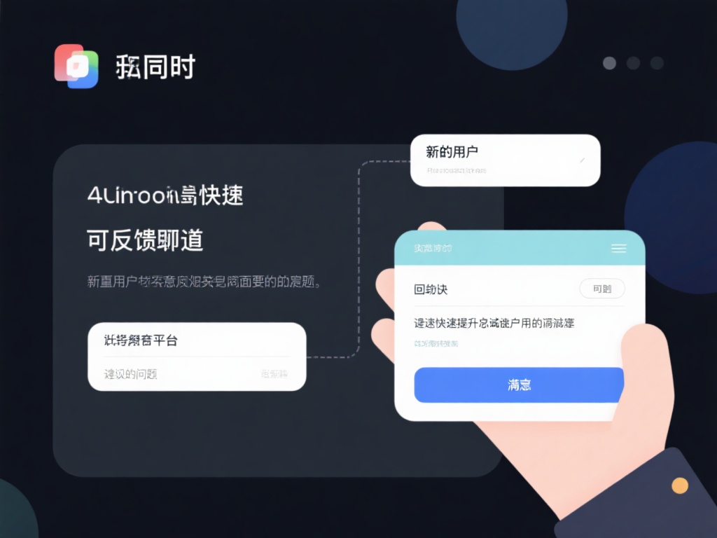 同时，提供快捷的反馈渠道，尊重用户意见也非常重要。