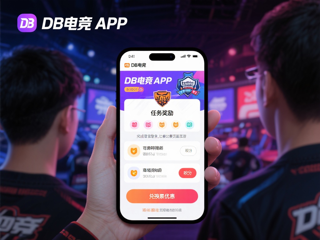 DB电竞APP还设置了任务奖励系统，用户完成每日登