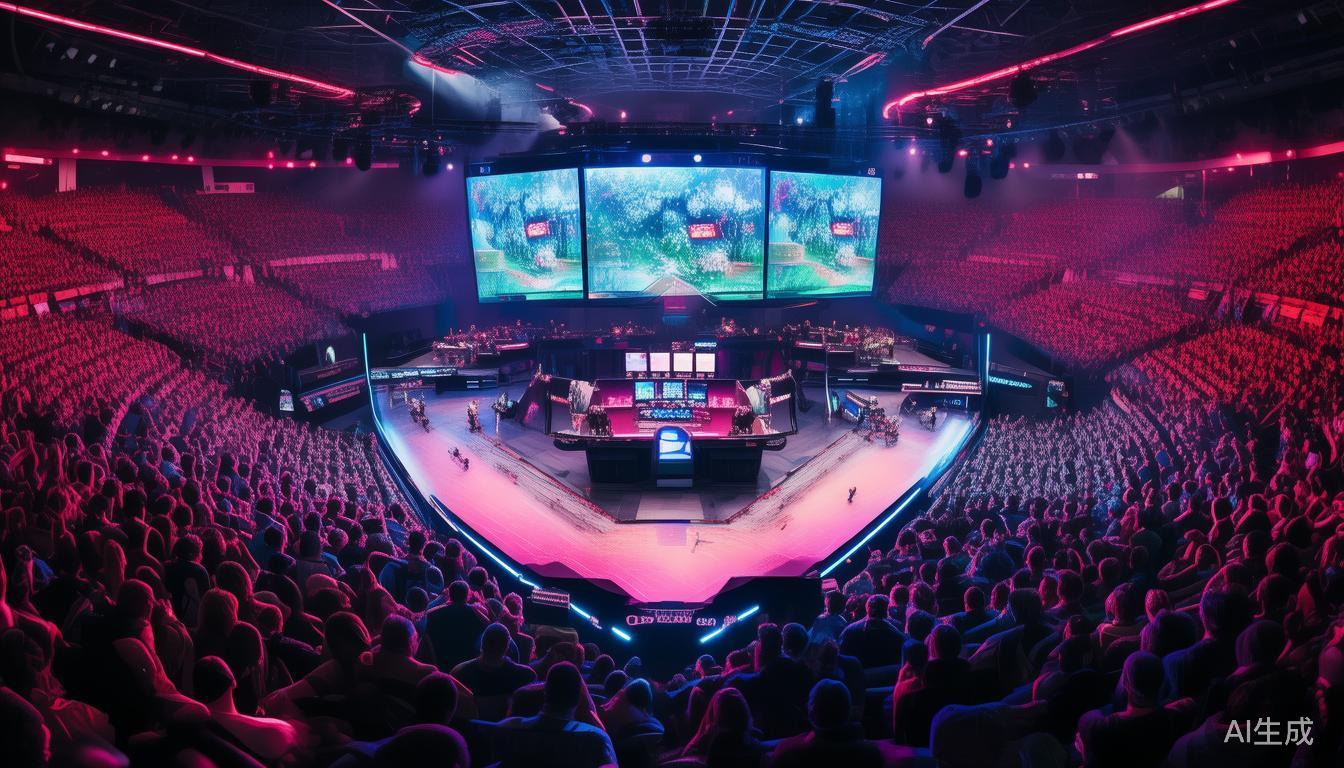 电竞比赛以其紧凑激烈的节奏、新颖的战术布局和高水平