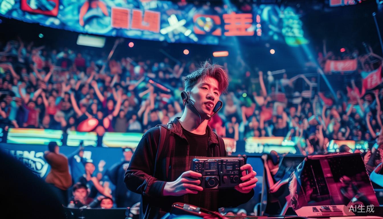 在db电竞圈内，某些主播因其独特的解说风格和高超的