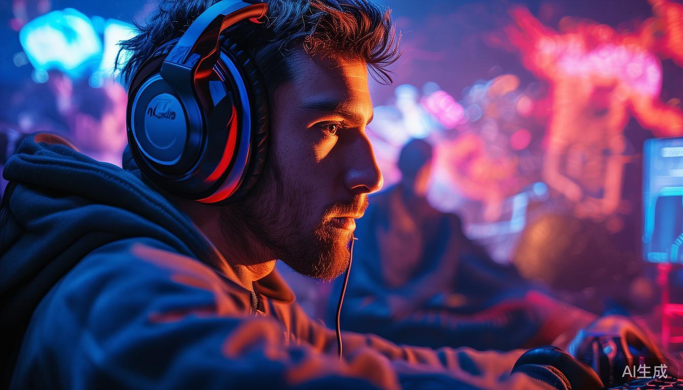 举例来说，一名专业电竞选手在激烈的比赛中需要依靠声